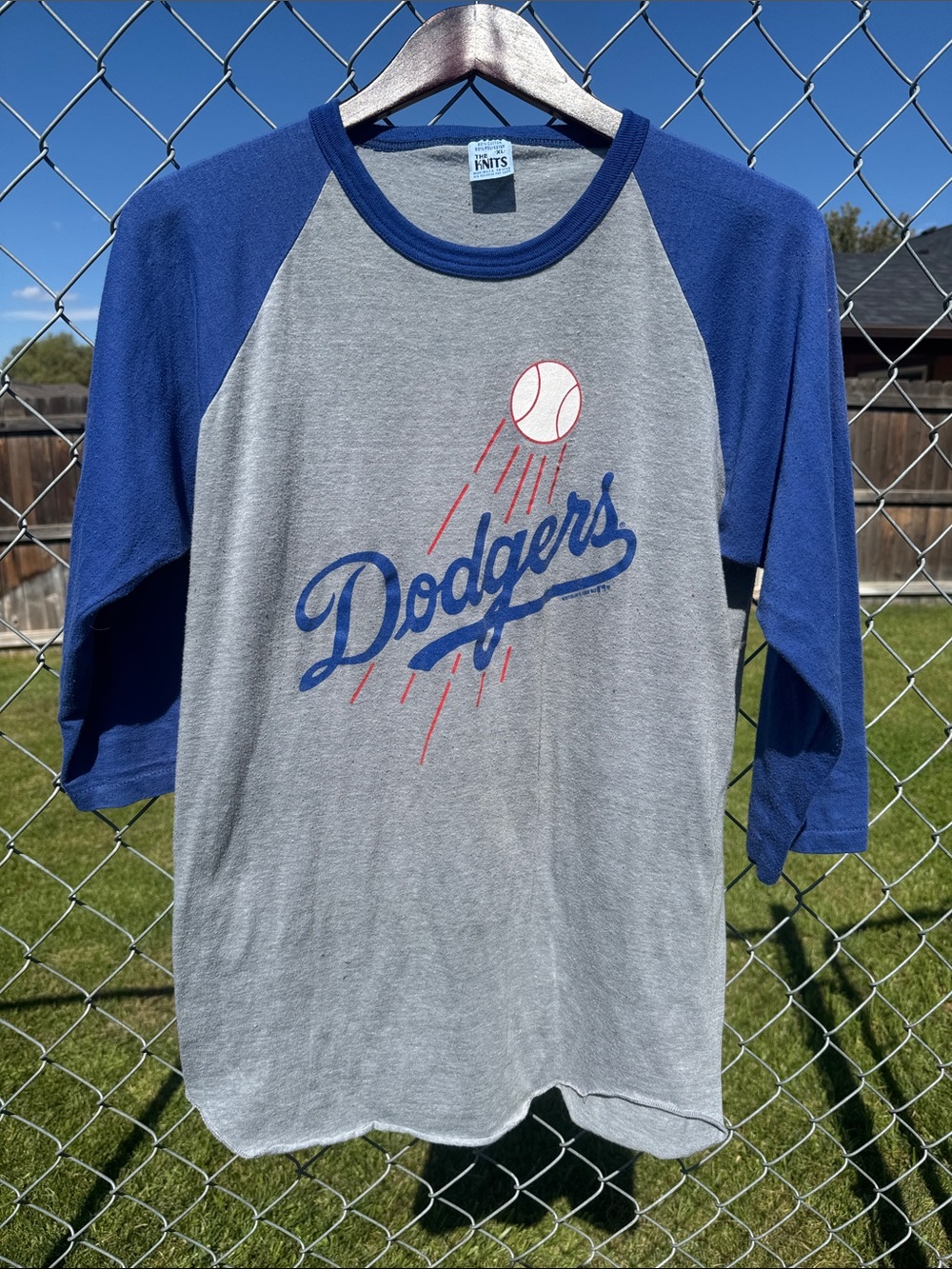Vintage 88 MLB LA Dodgers 3/4 Sleeve Shirt